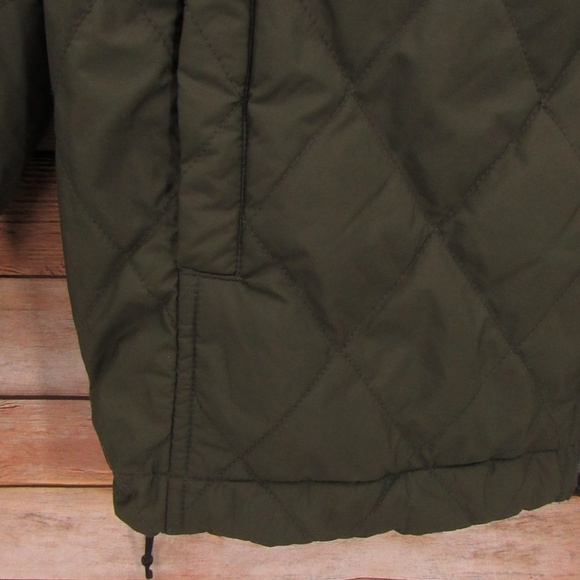Royal Robins Olive Green Quilt Jacket Women's Standard Fit M - Picture 3 of 16